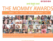 Tablet Screenshot of mommy-awards.com